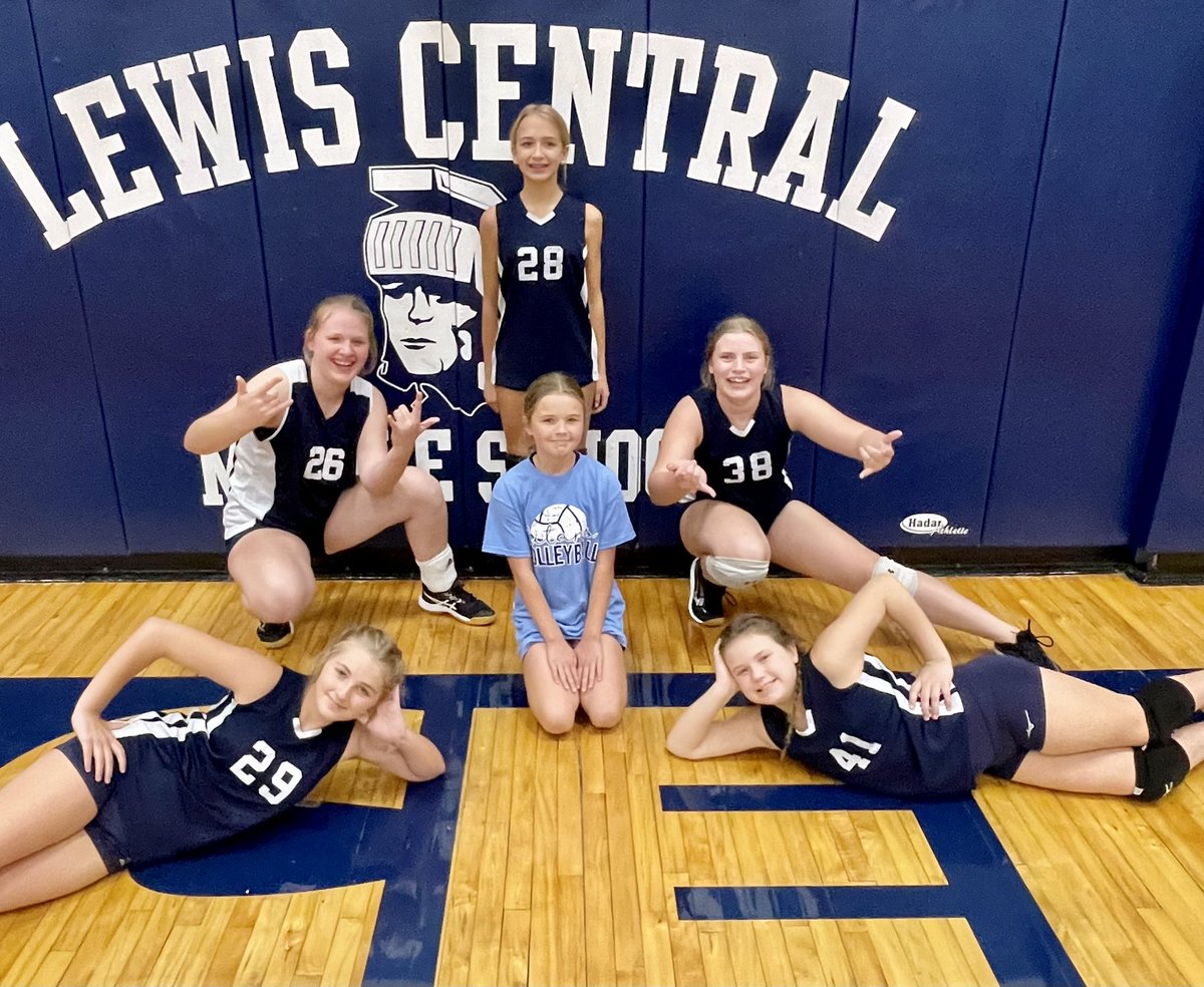 LCMSVolleyball's tweet photo. 7th-grade A, B, and C with wins against Glenwood at home. 🏐 https://t.co/m6ZrnmW8sL