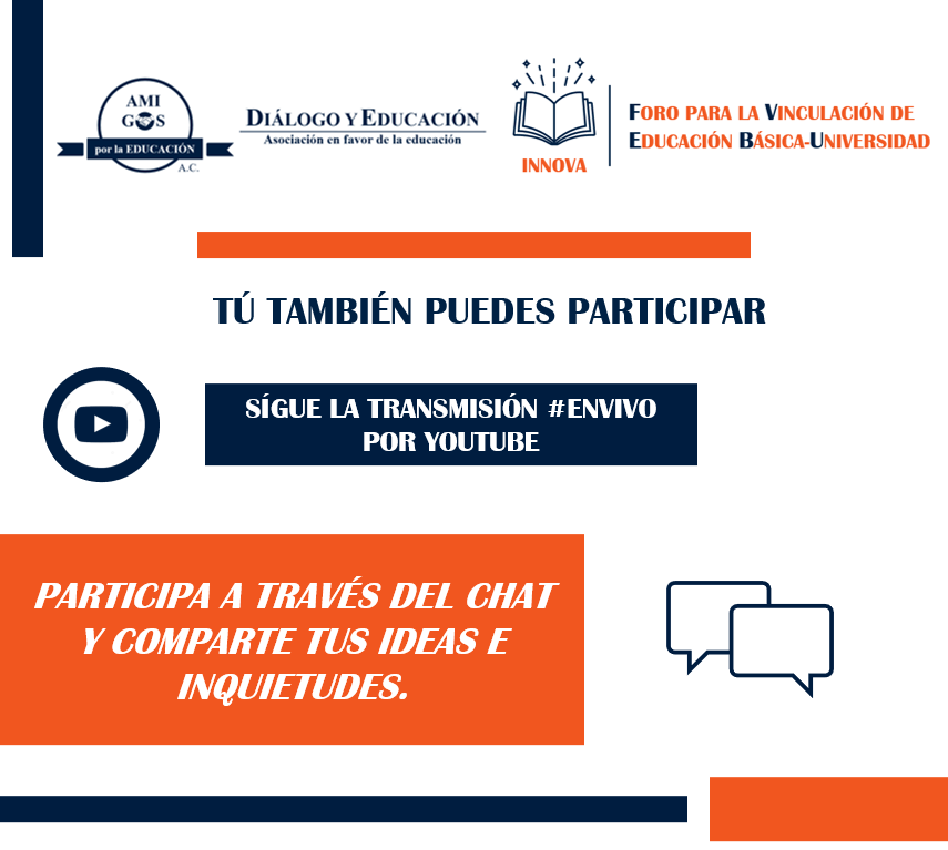 EducacionAmigos's tweet photo. #Agéndate | El Foro para la Vinculación de Educación Básica-Universidad ya está aquí.
Consulta el programa del #ForoINNOVA y #participa.
📅 Miércoles 28 de septiembre
⏰️ 09:00 hrs. 🇪🇨
📌 #EnVivo por #YouTube en 👇
https://t.co/Hb61j0NTLJ https://t.co/0yEZm0Ylyp