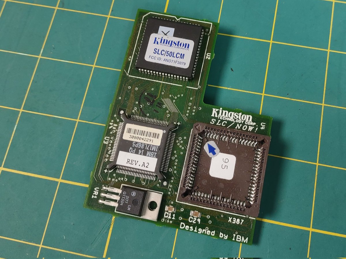 TalesOfWeird's tweet image. A cousin of the Ti486SXLC2-50 I previously Tweeted. This one upgrades a PLCC 286 all the way to a 486SLC! 😍 #RetroComputing #CPUUpgrade