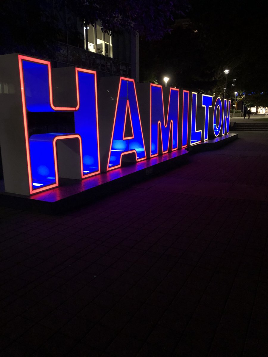 aboutface's tweet photo. The Hamilton sign looking wonderful, glowing in red, blue, and yellow for #CraniofacialAcceptanceMonth. Thanks for the recognition and support @cityofhamilton! #HamOntSign #AboutFaceIlluminations https://t.co/qgtzqLNy1s