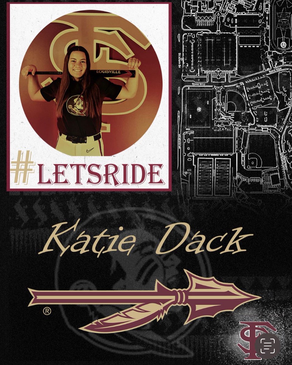 KatieDack17's tweet photo. I’m so excited and honored to announce my commitment to Florida State Softball, where I will continue my education and softball career! So thankful for this opportunity! @FSU_Softball @Coach_Alameda @FSU_CoachWilson @TCam_FSUSB @KaleighRafter @CoachElCooper https://t.co/1Kntm7uOLZ