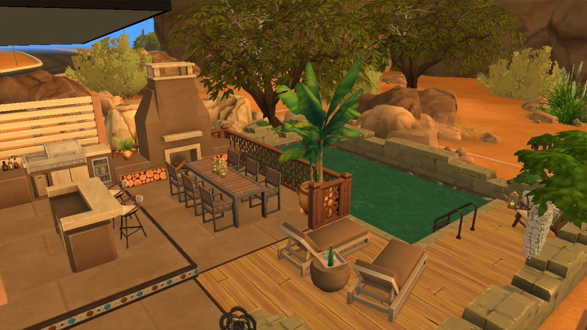 SimsByKirby's tweet photo. This is my entry for a really awesome shell challenge by Sarah Kendall (Gallery ID: SarahKendalll)
Its uploaded on my gallery SimsByKirby
#TheSims4 #Sims4 #sims4build #sims4nocc #sims4noccbuild #showusyourbuilds #sims4desertluxekit https://t.co/Tss0D5Tptb