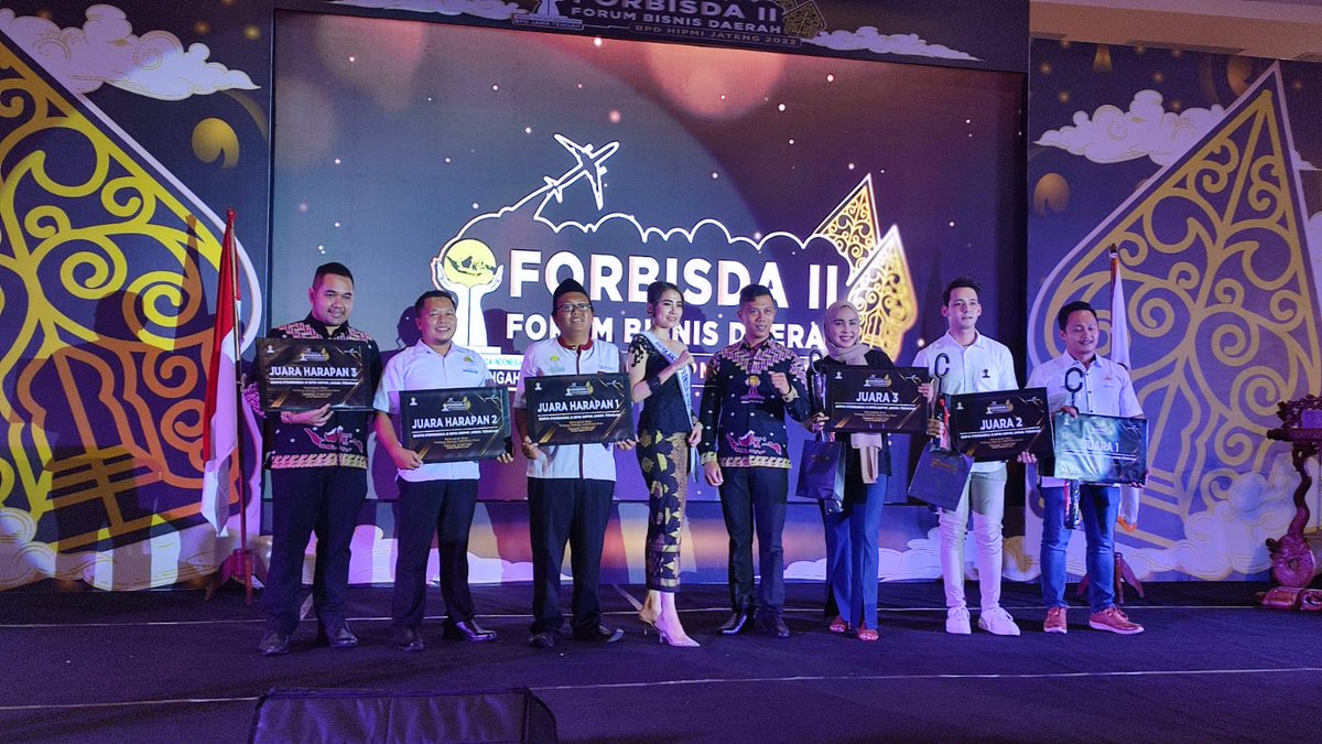 Selamat para pemenang #hipmi  #JatengGayeng
