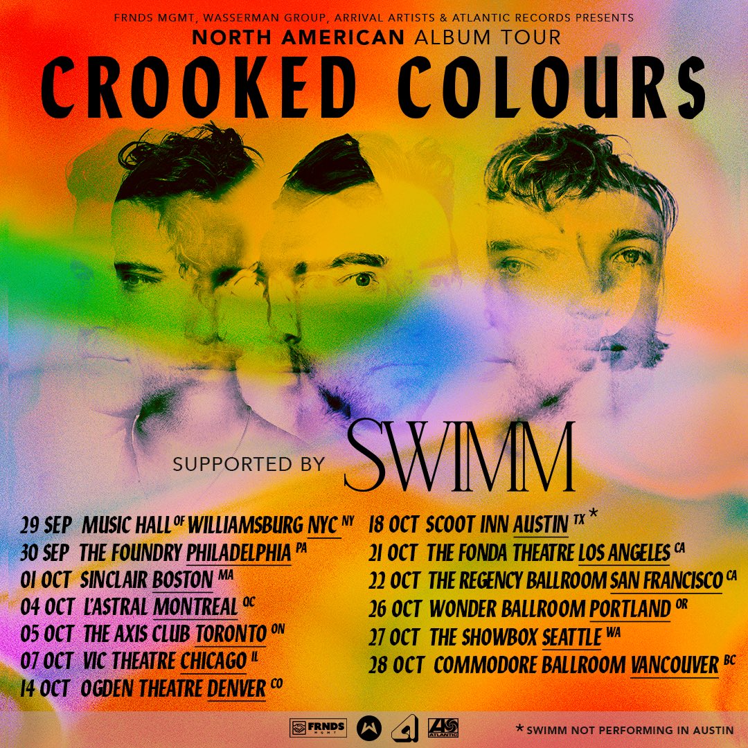 After three long years we are finally back… North American Tour kicks off this Thursday in Brooklyn!!! 🇺🇸🇨🇦 Supported by @SWIMMmusic