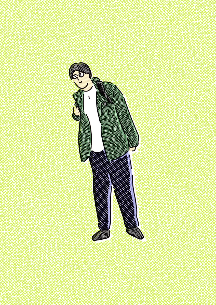 「PORTRAITS &amp; SELFPORTRAIT 」|中村 隆のイラスト