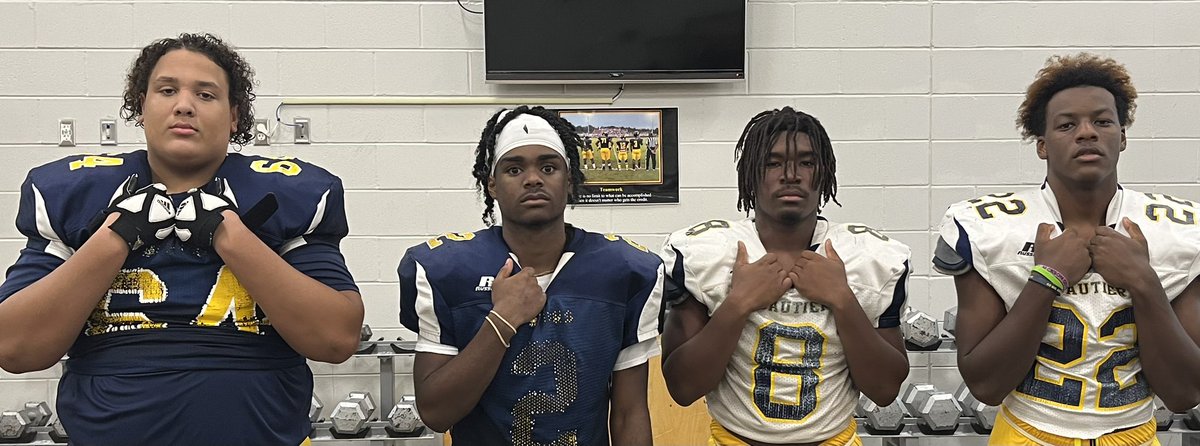 Congrats to the John Welch Foundation players of the week vs Moss Point: Willy Casey, Emmit High, Xzavier Hye and Monyeh Boykin. <a href="/Coastfootball/">Coast Football™</a> <a href="/GautierHigh/">Gautier High School</a>