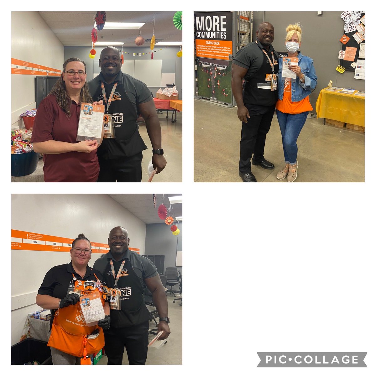 Handing out some well deserved recognition at ST4166. Thank you ASDS Sharon, Head Cashier LuLu and ASM Krista!! ⁦@jonbaumann304⁩ ⁦@tommybennetthd⁩ ⁦@RBusdeker⁩