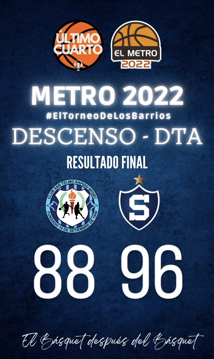 ultimocuartouy's tweet photo. Termino el partido entre @RapidoSan y @Stockolmoficial por el descenso a la #DTA2022 

📱 092 505 089
🔈https://t.co/xcnMDklpJt
#UltimoCuarto https://t.co/EkBH7E7E9l