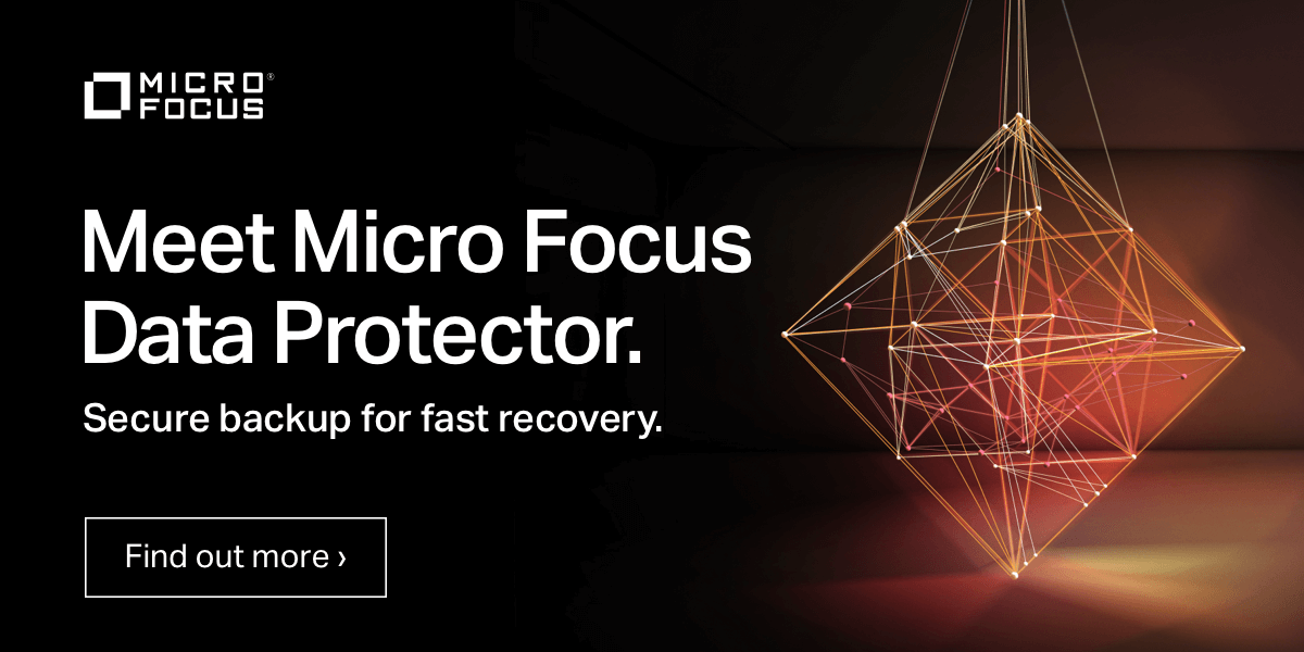 VoightBrandon's tweet photo. What is #MicroFocus #DataProtector? It delivers secure, compliant backups of all your company data from a single management point &amp; helps ensure your operations can quickly return to normal to minimize damage. See more today!... #MyMicroFocus https://t.co/XhMsQf5t03 https://t.co/tAuqFcywzq