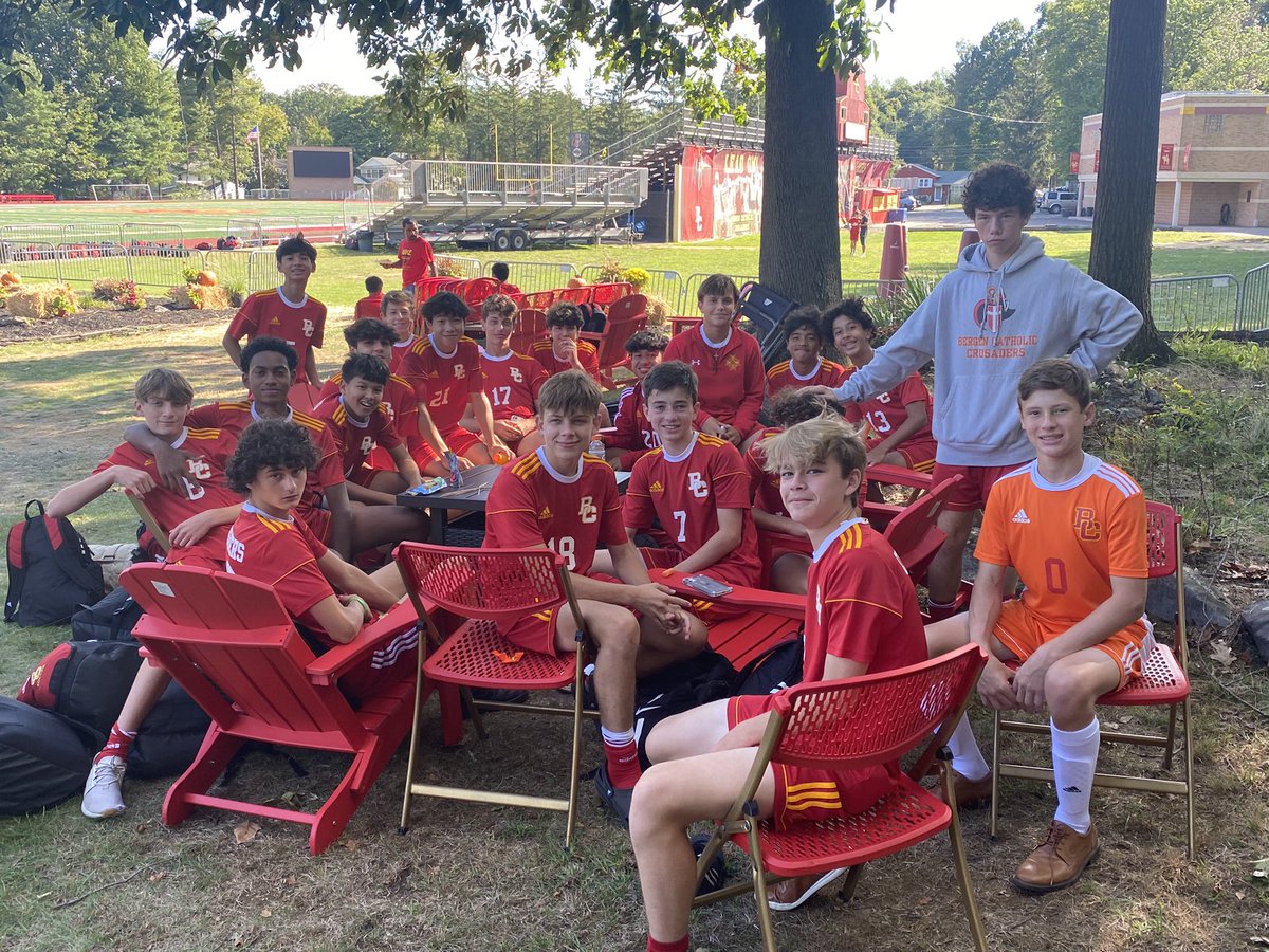 Let’s go, Freshman Soccer. Enjoyed seeing you at our freshman tailgate before your game today!  

<a href="/bcsoccerteam/">BergenSoccer</a>