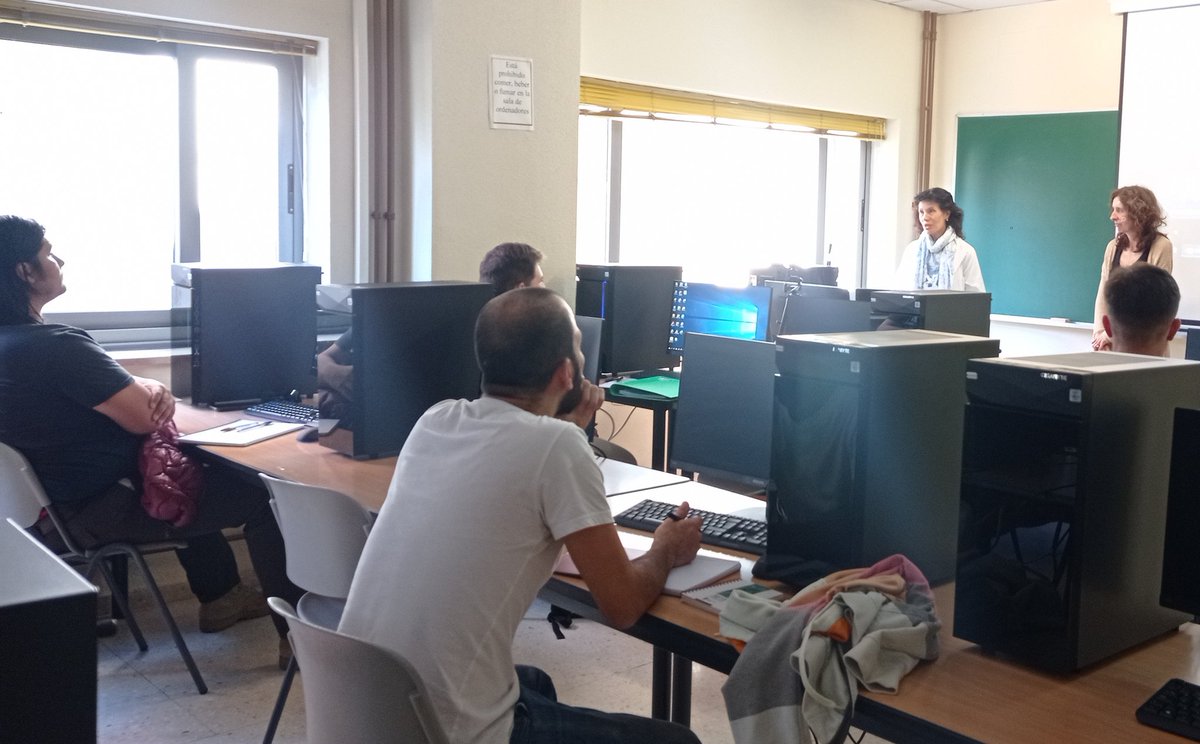 forestalesponfe's tweet photo. 🥳👌Empezamos la 5ª edición del #masterdegeoinformatica para la gestión de recursos naturales @eiaf_ule @unileon_es
En la Jornada de Acogida👇
5 alumnos presenciales
10 en remoto
Plazas completas
8 nacionalidades
🇺🇾🇲🇽🇧🇴🇨🇺🇻🇪🇳🇮🇪🇸🇨🇴
Y hoy clases de #python 😅💪
¡Bienvenidos! https://t.co/1qfUHbpNS2