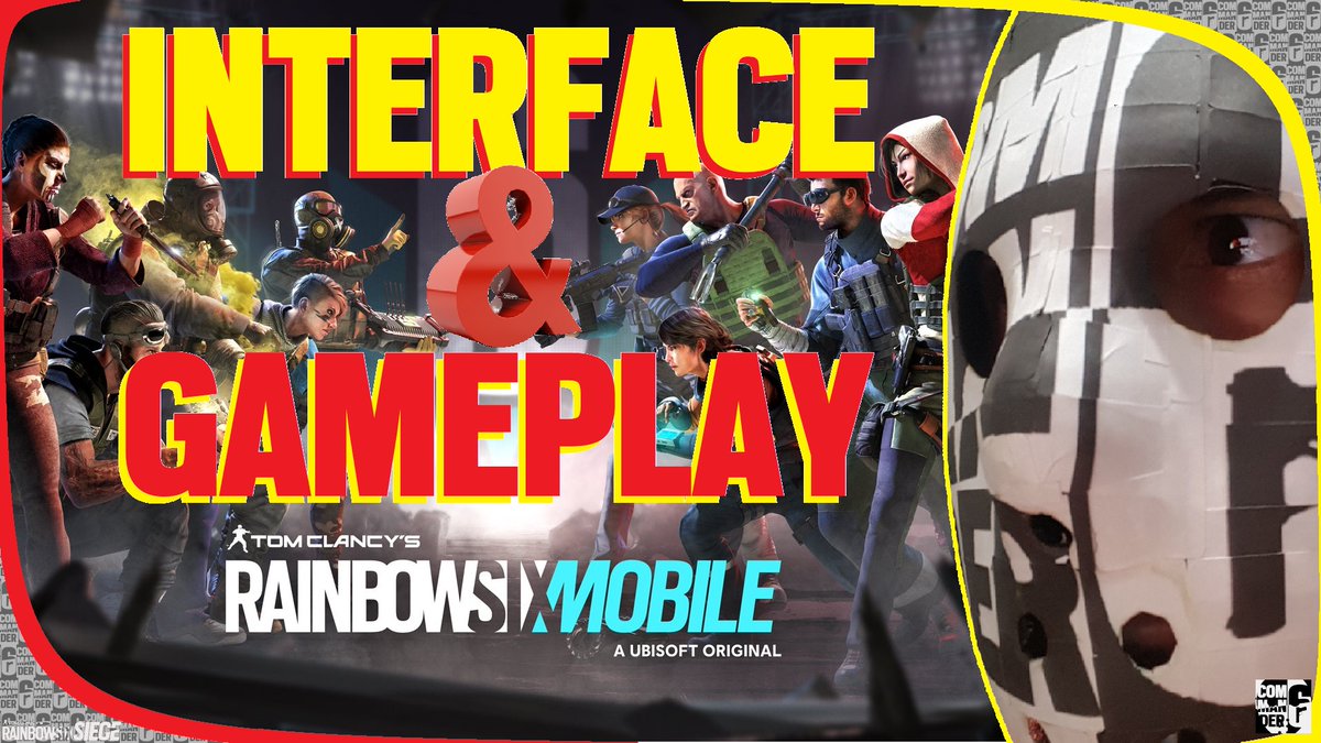CommanderRSix's tweet photo. Salve Rapazied!
Bora assistir o novo vídeo RAINBOW SIX MOBILE - INTERFACE &amp; GAMEPLAY?
Let's que Let's!
https://t.co/snfUy7XceY

#r6siege #r6 #r6clips #r6highlights #rainbowsixsiege #rainbowsix #rainbowsixclips #r6extraction #r6eclips #r6ehighlights #rainbowsixextraction https://t.co/gd7r2N8jDk