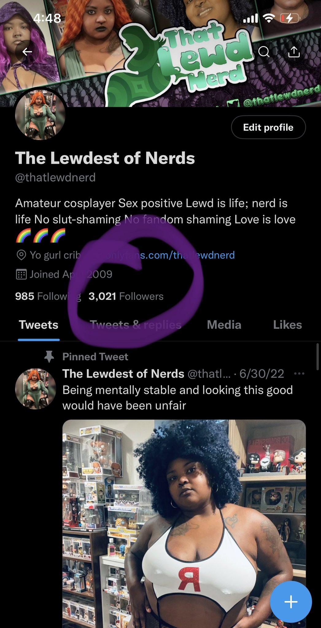 The Thot That Saves Christmas on Twitter: "Thank y’all for 3k. I love y