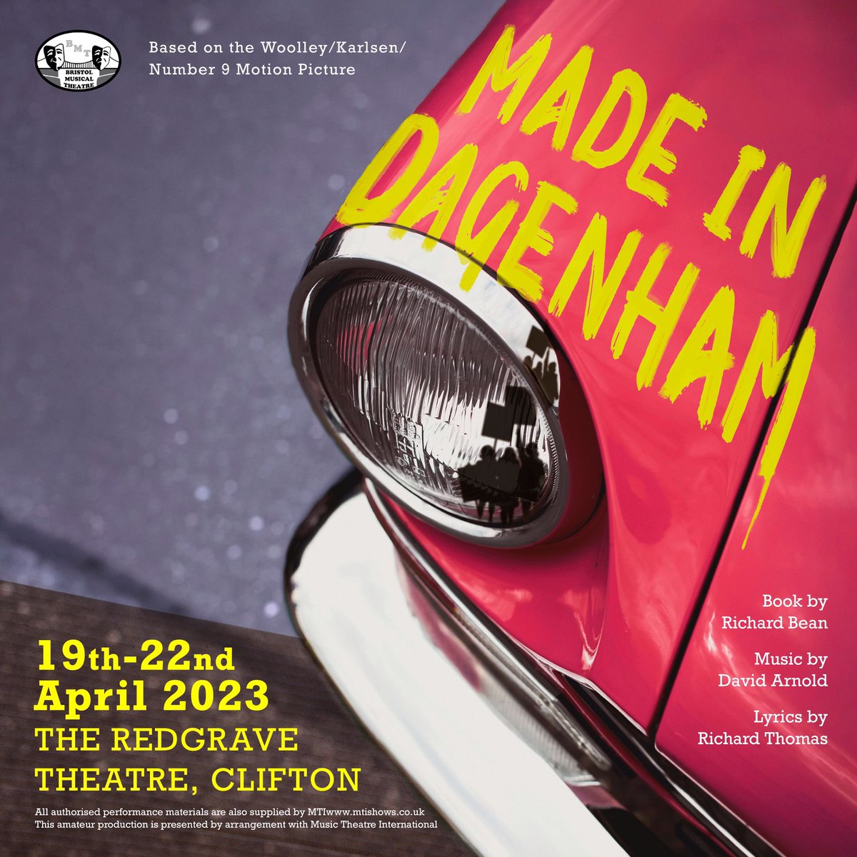 We can’t wait to start on this one! 
#bmtonstrike

We will be opening our company auditions ahead of our next show, more details to follow this week!

#bristolmusicaltheatre