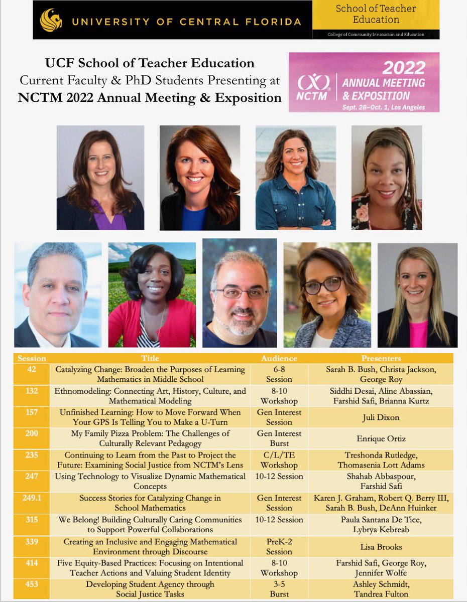 UCF Mathematics Education tweet media