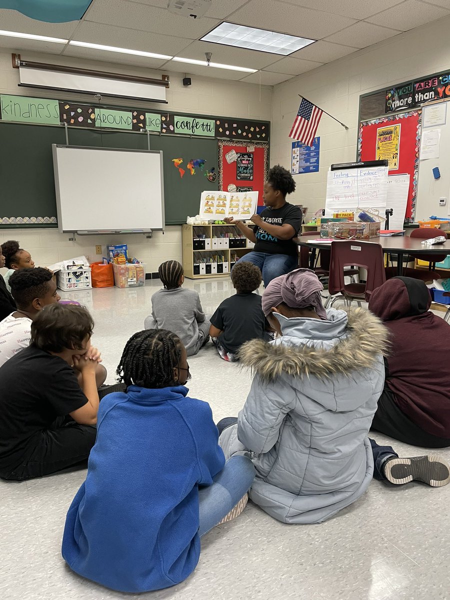 Reading All Are Welcome with our <a href="/JacobJaguars/">Jacob Elementary</a> kids! Week 2 is underway!! #readtolead #iwrbr #afterschool