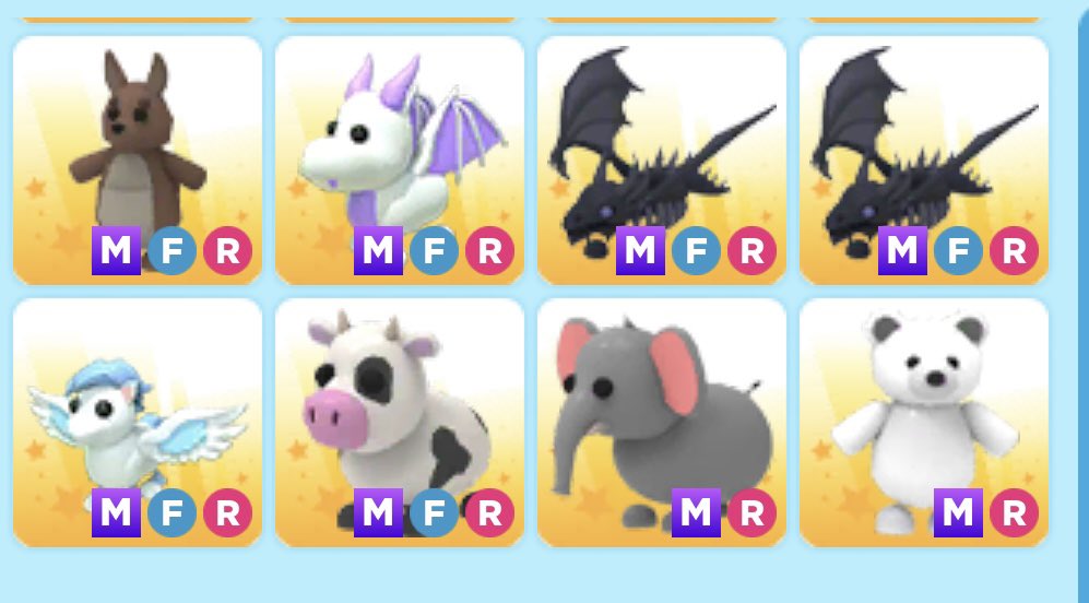 Every mega neon pet in adopt me