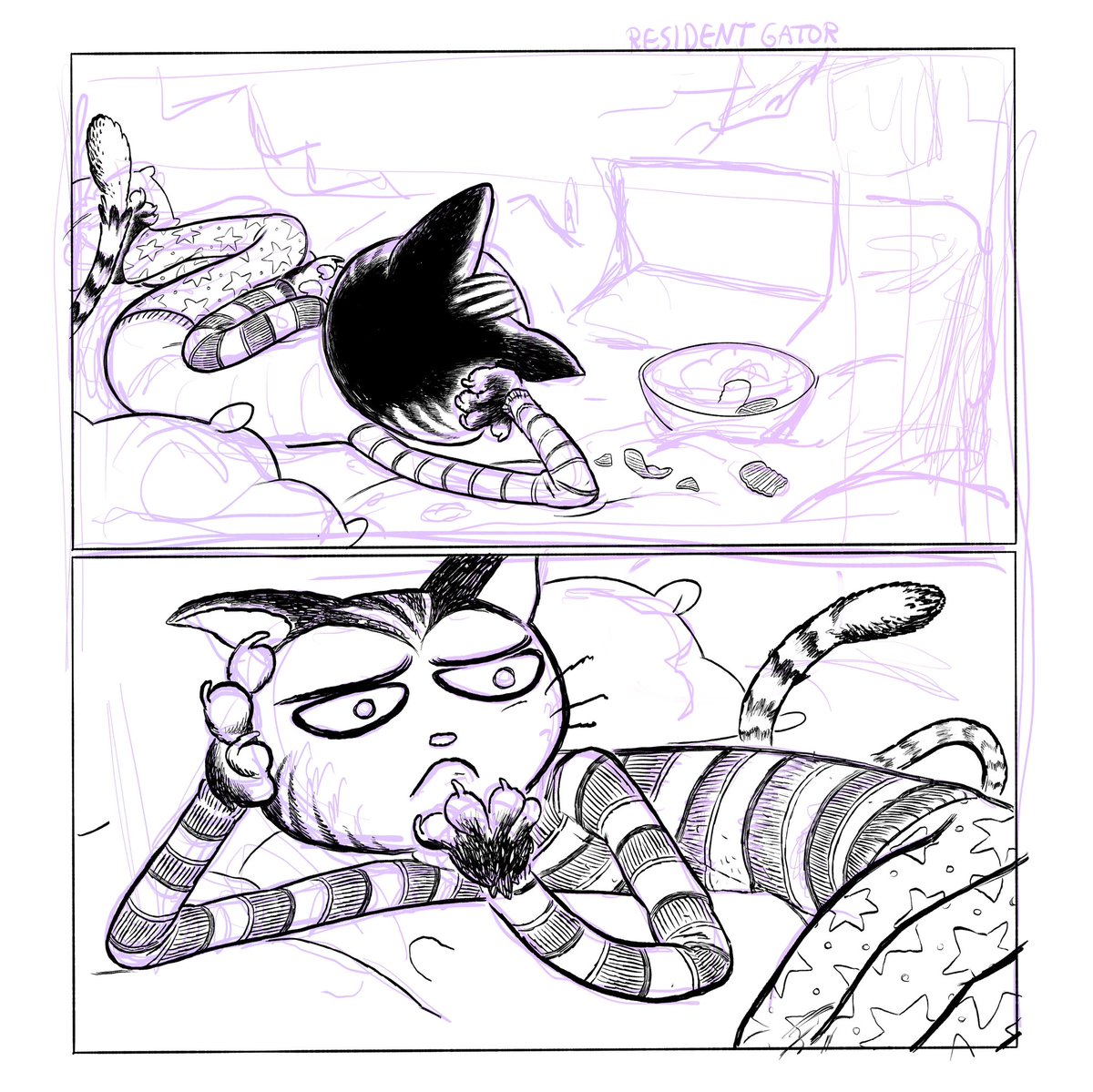 Anatola Doodles WIPs & FOOD! tweet media