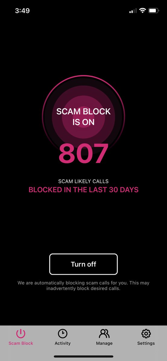 DidiR_99's tweet image. Got you beat….I blame all these “breaches”. Either way..thanks @TMobile  #BlockOn #ScamBlock