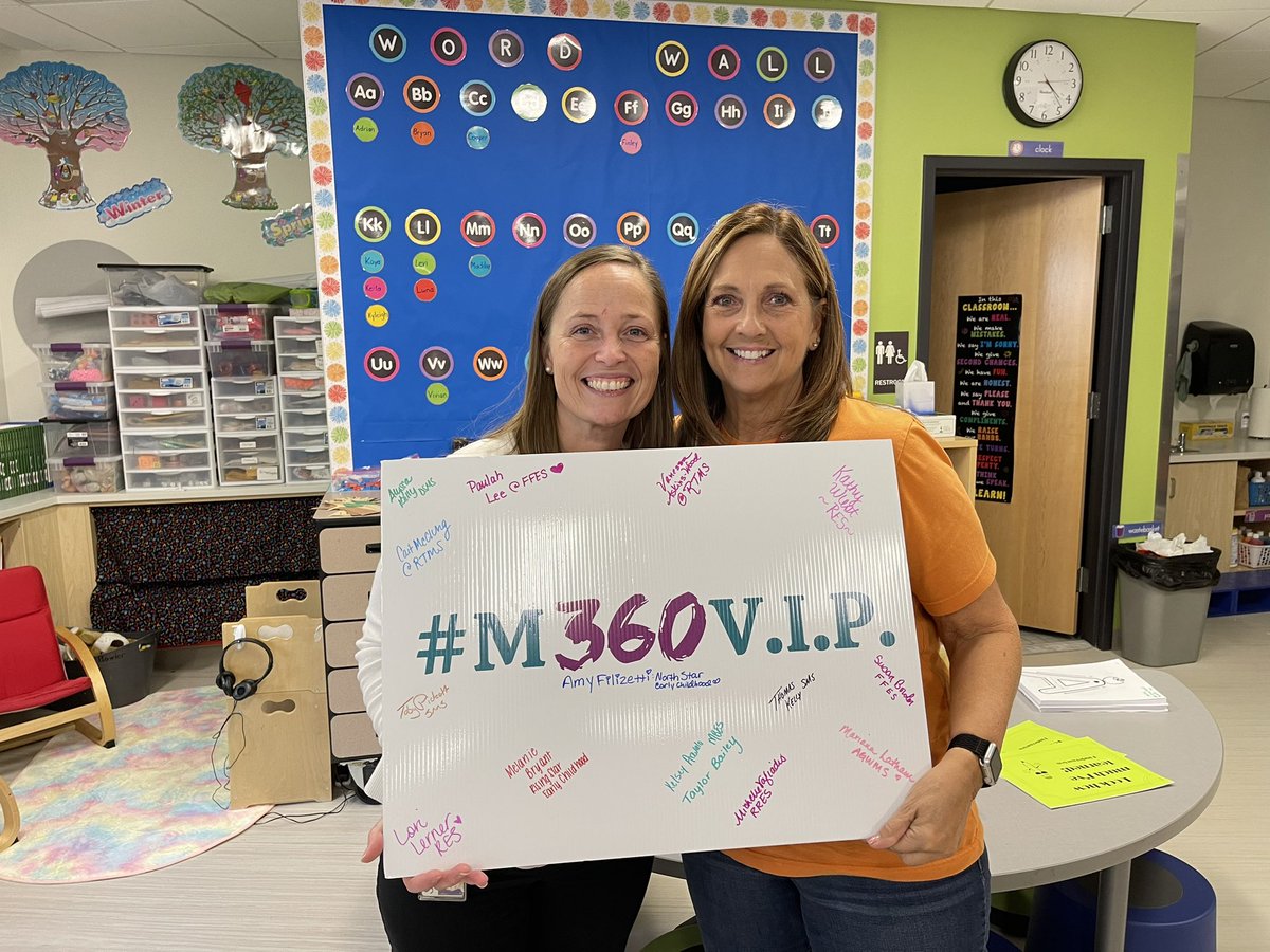SCPS_Mentor360's tweet photo. .@FerryFarmES M360 Ambassadors soar! Such great things happening for our new teachers and mentors at The Farm with the relationships they relentlessly work to build. Susan and Paulah are #M360VIPs. https://t.co/neQASs2dLO
