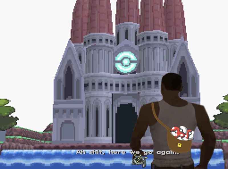 CastlePokemon's tweet photo. go back a few years when you came home comfortably hoping to succeed as a child in the pokemon league https://t.co/44aIOBzVje