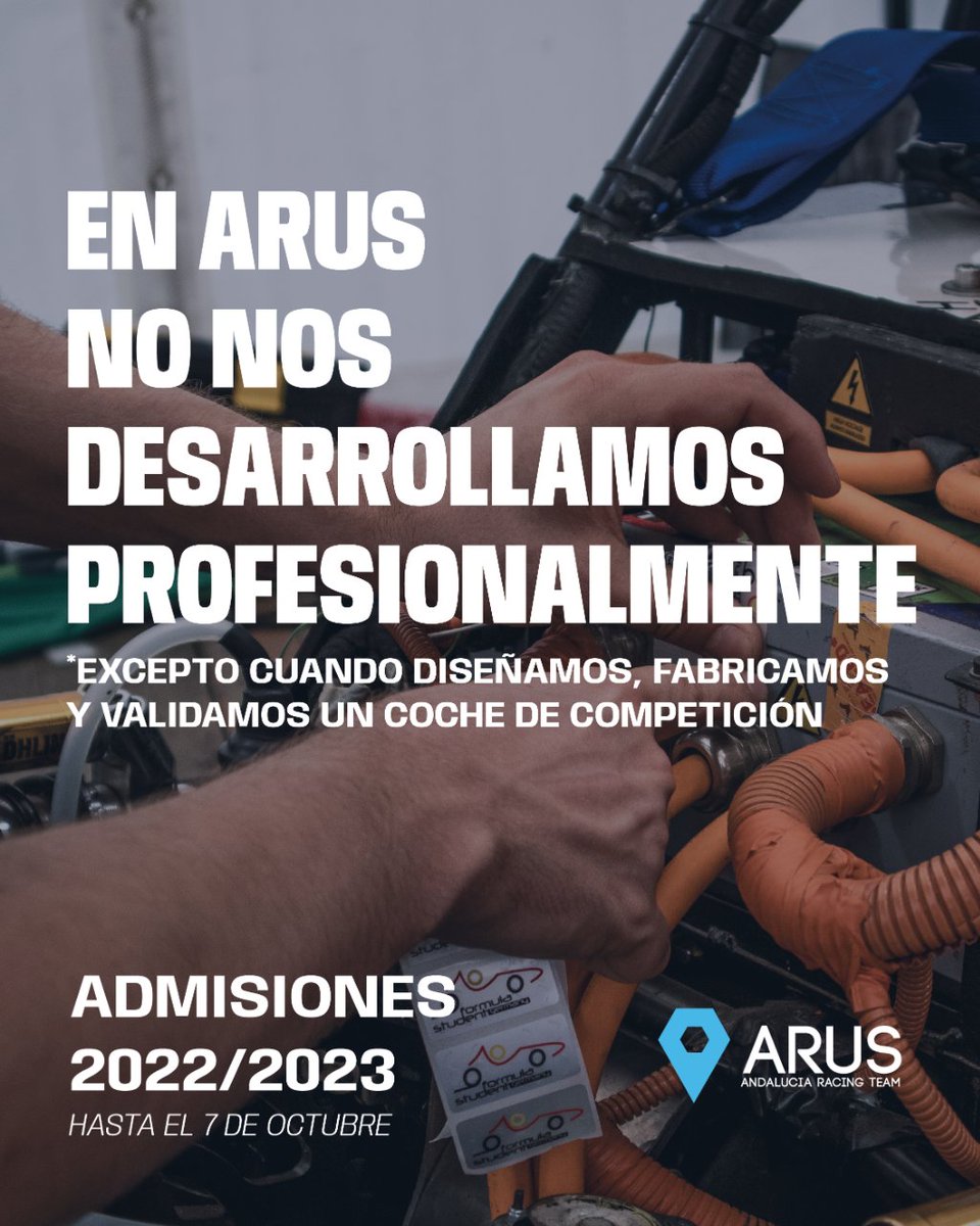 arusteam's tweet photo. ¡Abrimos Admisiones! 🤩

Después de una temporada histórica para el equipo, nos hace especial ilusión anunciar que desde hoy 26 de septiembre hasta el 7 de octubre podrás entrar a formar parte de esta familia 💙 https://t.co/GBHwyWkvvu
