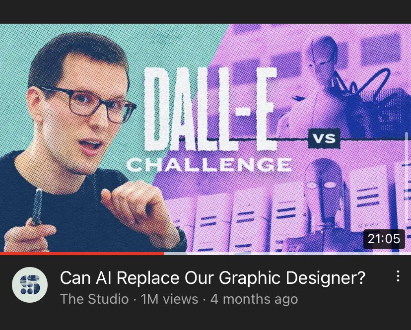Tim McMahon (@timmcmahonn) on Twitter photo My first video I’ve ever hosted just hit 1 million views! Absolutely wild.
I’ll be posting a full timelapse of each prompt on my personal YouTube channel soon.
<a href="/TheStudio/">The Studio</a>
<a href="/MKBHD/">Marques Brownlee</a>
#dalle2 My first video I’ve ever hosted just hit 1 million views! Absolutely wild.
I’ll be posting a full timelapse of each prompt on my personal YouTube channel soon.
<a href="/TheStudio/">The Studio</a>
<a href="/MKBHD/">Marques Brownlee</a>
#dalle2