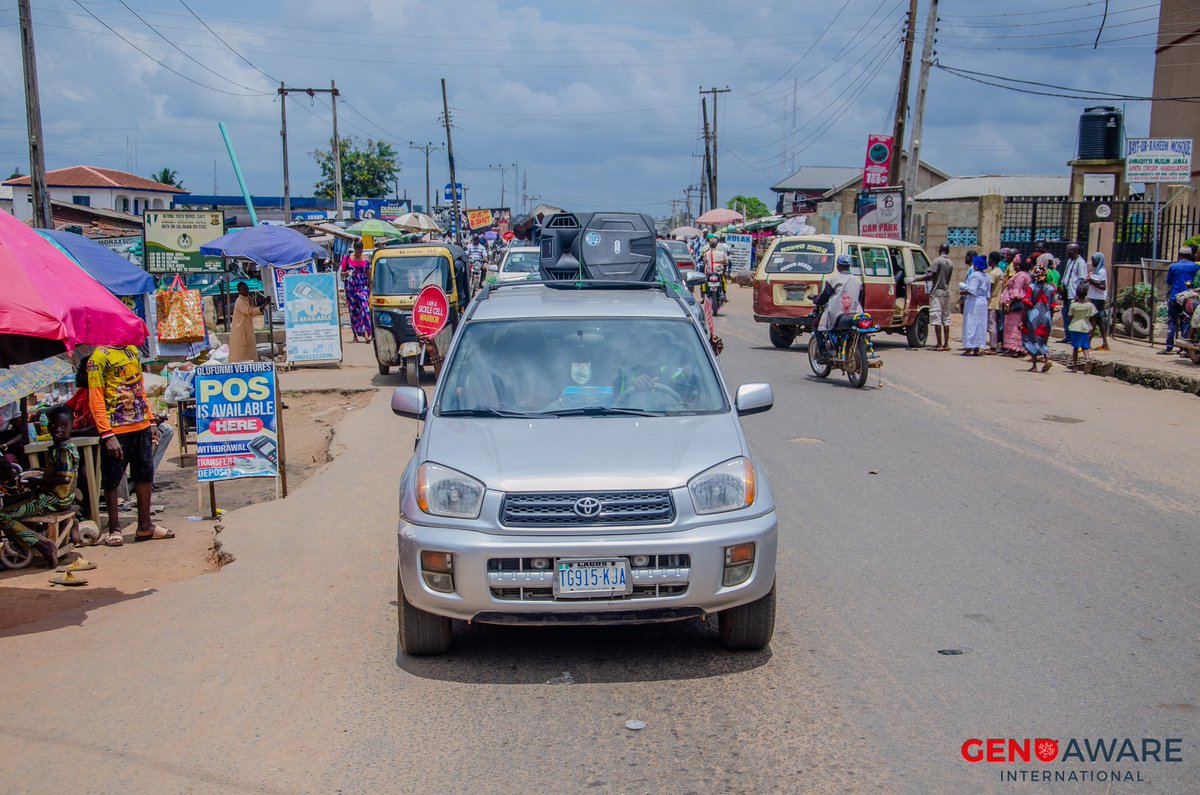 genoawareint's tweet photo. We took to the streets shouting on top of our voices,creating awareness about sickle cell disease
#sickletember #SickleCellAwarenessMonth #knowyourgenotype #breakthesicklecycle #besickleaware #genoawareinternational #fightingscd #warriornotliability #cells #hematology https://t.co/aQD02wEaQF