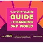 Image for the Tweet beginning: Check out #culturesurge's Storytellers' Guide