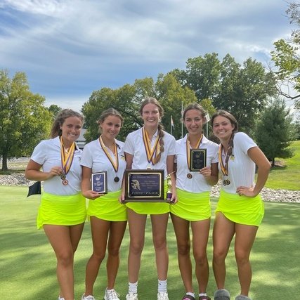 FHHLadyViksGolf's tweet photo. Lady Vikings Golf '22 so far...
3-0 in GAC South Conf. play
2-0 in JV GAC S. Conf. play
2nd Place Helias Invitational 
2nd Place Lindbergh Flyers Inv.
3rd Place St. Joe JV Inv.
1st Place Troy Invitational 
2nd Place Lindbergh Flyer JV Inv.
2nd Place Knight Cup (5 match W's)
#slay https://t.co/4HJCKGEgRK