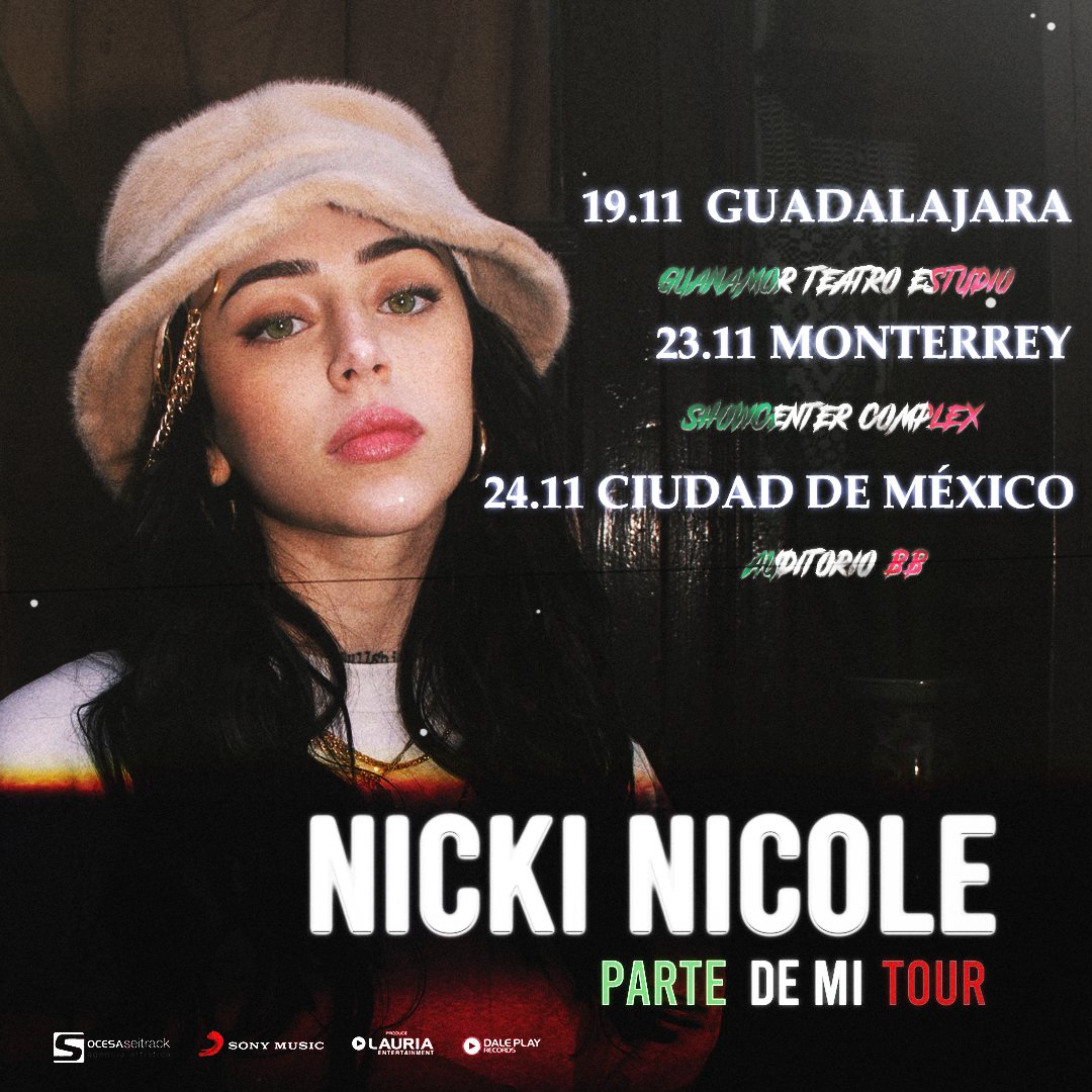 WaveeArts's tweet photo. Empiezo el contenido de esta cuenta haciendo un concepto de Cover para el próximo tema "Frío" de Nicki Nicole. El otro es un cartel/promoción para posts de Instagram o Twitter de los próximos shows del "Parte de Mi Tour" de la misma cantante. @Nicki_Nicole19 ❄️❄️ https://t.co/Z6J2SXEx2T