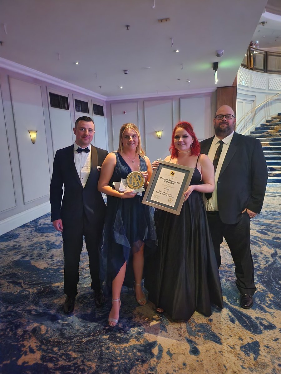 And the @p1stgroup sponsored AA College Restaurant of the Year for 2022 is @PenwithSenara 
#Croty2022 #AAawards 

Congratulations to our runners up @ThebrasserieMK and @_The_Classroom for making the top 3.

#futuretalent