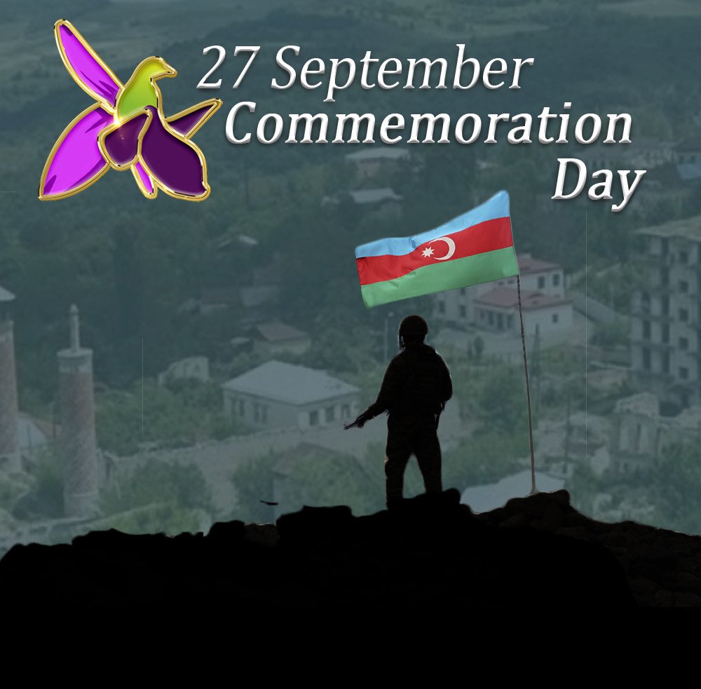 MirzazadaNigar's tweet photo. Azerbaijani people are grateful to Azerbaijani soldiers. They sacrificed their lives to protect us. May your souls rest in peace. #KarabakhisAzerbaijan #AzerbaijanArmy #27september #commemorationday #44days #Azərbaycan #2020september 🇦🇿 https://t.co/5E4iNuRleY
