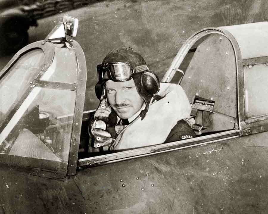 ron_eisele's tweet photo. 27 September 1940. Squadron Leader Ernest Archibald "Ernie" McNab of 1 (RCAF) Squadron  became the first RCAF ace during WW2, shooting down a Me 110 and a Ju 88 that day. https://t.co/0amyYPF1Ip