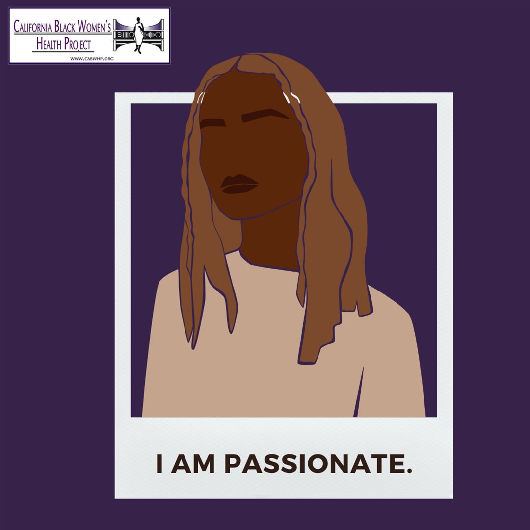 CABWHP's tweet photo. Let your passion shine, boldly & brightly. 💜 We are passionately & solely committed to improving the health of California's 1.2 million Black women and girls through advocacy, education, outreach and policy. Learn more about our work: https://t.co/sx0o6i53o6 #cabwhp #nonprofit https://t.co/PVRWLrAOaf