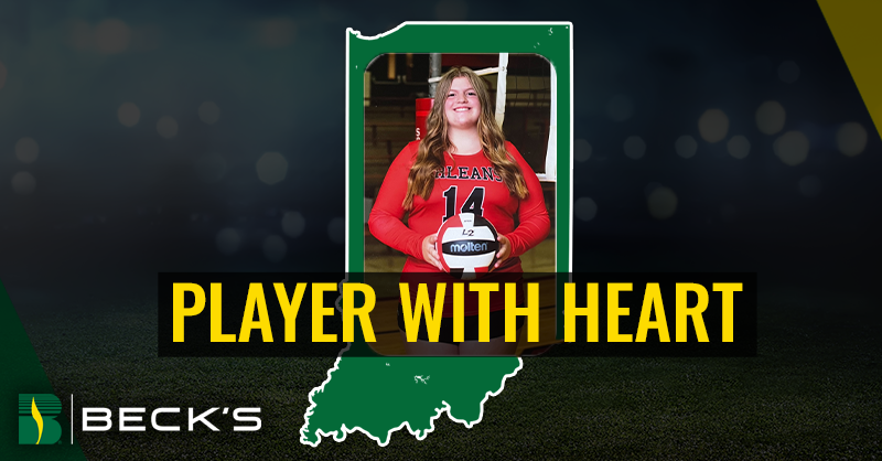 brownfield's tweet photo. @BecksHybrids congratulates this week's Player With Heart, Jill Salmon for her commitment and passion on the court and beyond! To learn more listen to Jill's full interview.