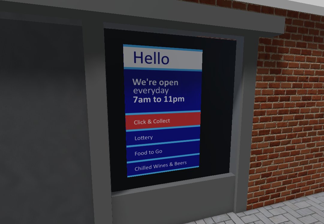 Icy9ine's tweet photo. A Tesco Express I made for a roleplay game my friends are working on...

Get in touch for commissions!
#roblox #robloxdev #robloxgame #robloxgamedesign #robloxbuilding https://t.co/UYtJ73GDH9