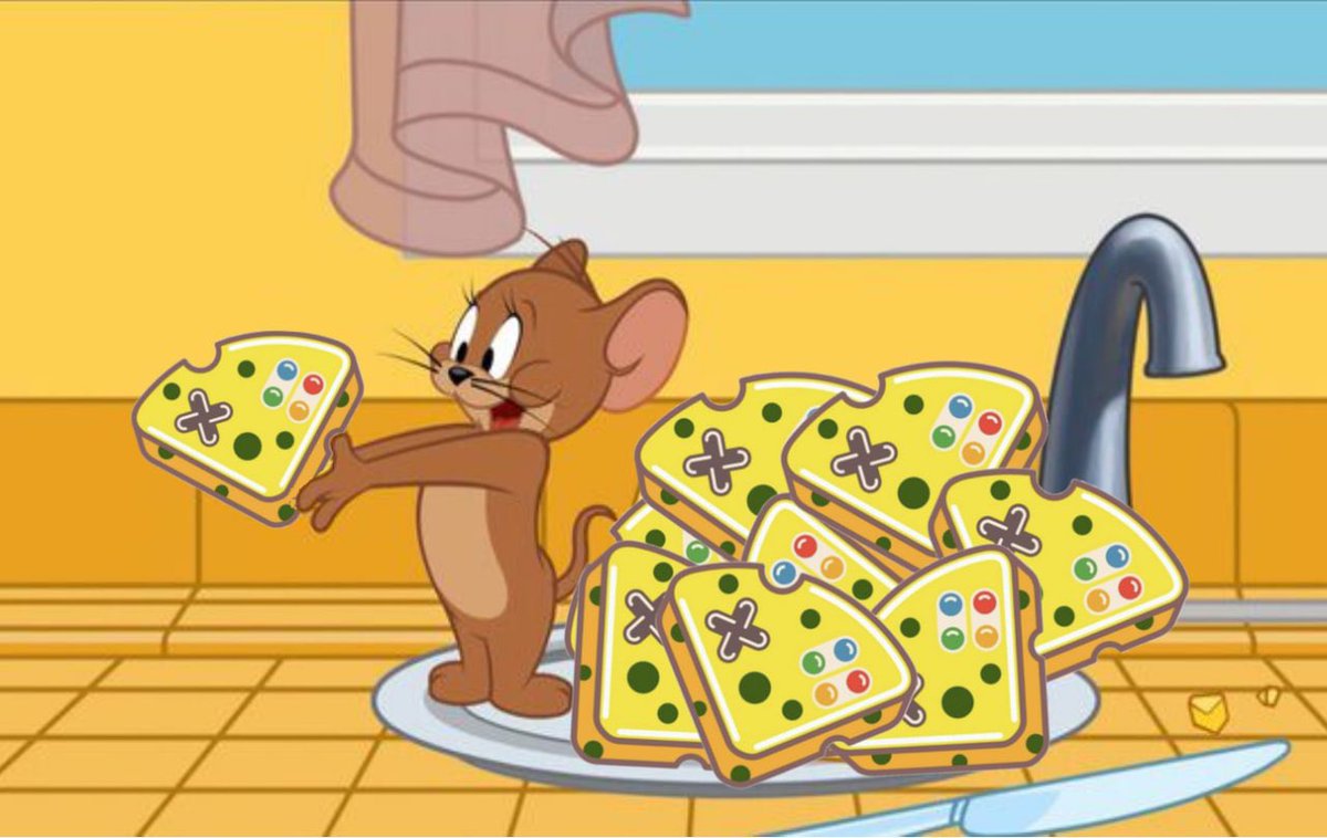 $STILT #Stilton 🧀 my pick to pull a 100x next cycle, team developing throughout bear market and community is rock solid 

- Poker
- Chess
- Battleships
- FastFoodWars (playable NFTs)
- Skulls 3D

Just a few of thing things going on 🧀