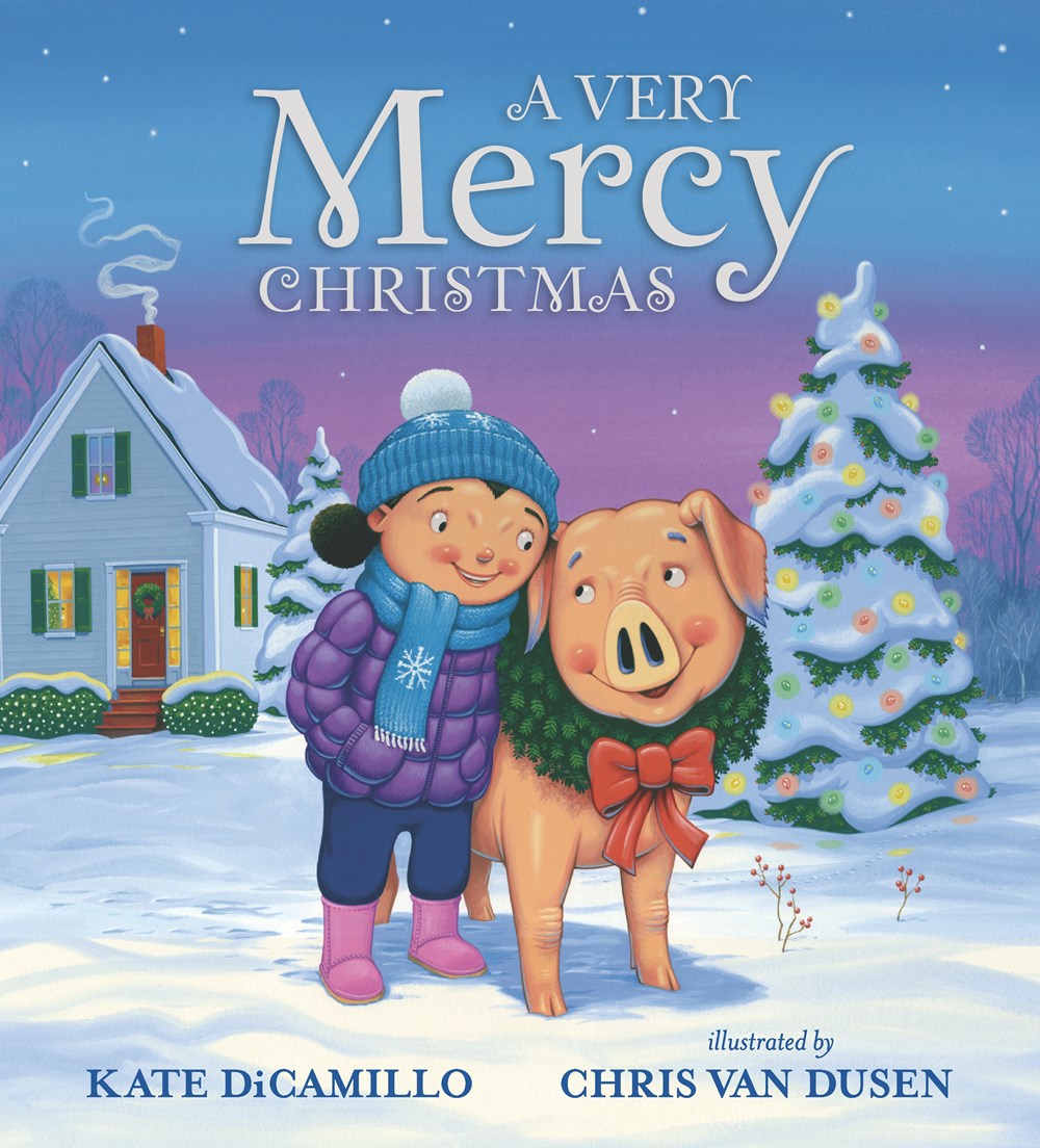 A Very Mercy Christmas, by <a href="/KateDiCamillo/">Kate DiCamillo</a> and Chris Van Dusen, comes out tomorrow!