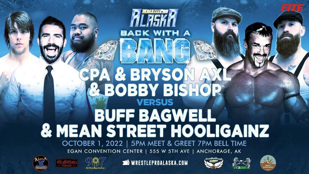 cpawrestles's tweet photo. Alaska's favorite adopted son is coming back this week and I'm putting Buff Bagwell and all the moose on notice cuz I'm very emotional rn so it's gonna be a big week
#girlswithink #Alaska #moose #alaskanmoose #ecdub #unwell #cuteguyswithfeelings #cpa #alaskancod #jimmyvaliant https://t.co/w14WnG6L0Q