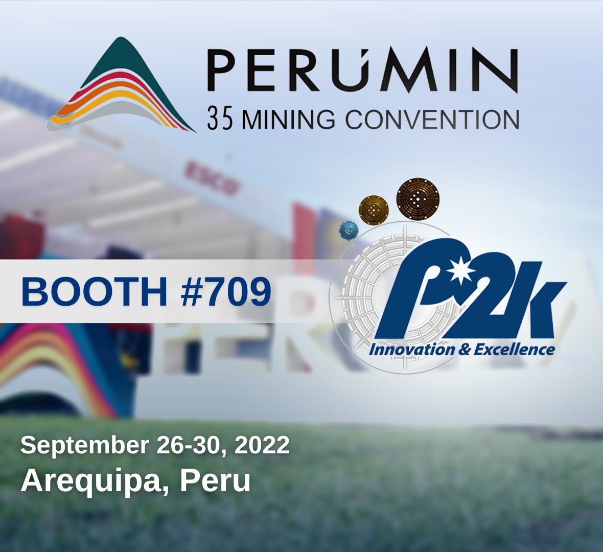 This week we are exhibiting at the PERUMIN 35 2022 mining show in Arequipa, Peru! If you are attending, stop by our booth #824
#PERUMIN35 https://t.co/LlvoWTu71Z