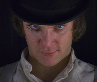 JRWIshow's tweet photo. the "Kubrick Stare" is one of director Stanley Kubrick's most recognizable directorial techniques. a method of shot composition where a character stares at the camera with a forward tilt, to convey to the audience that they are at the peak of their derangement https://t.co/2Ys0dKAqVj