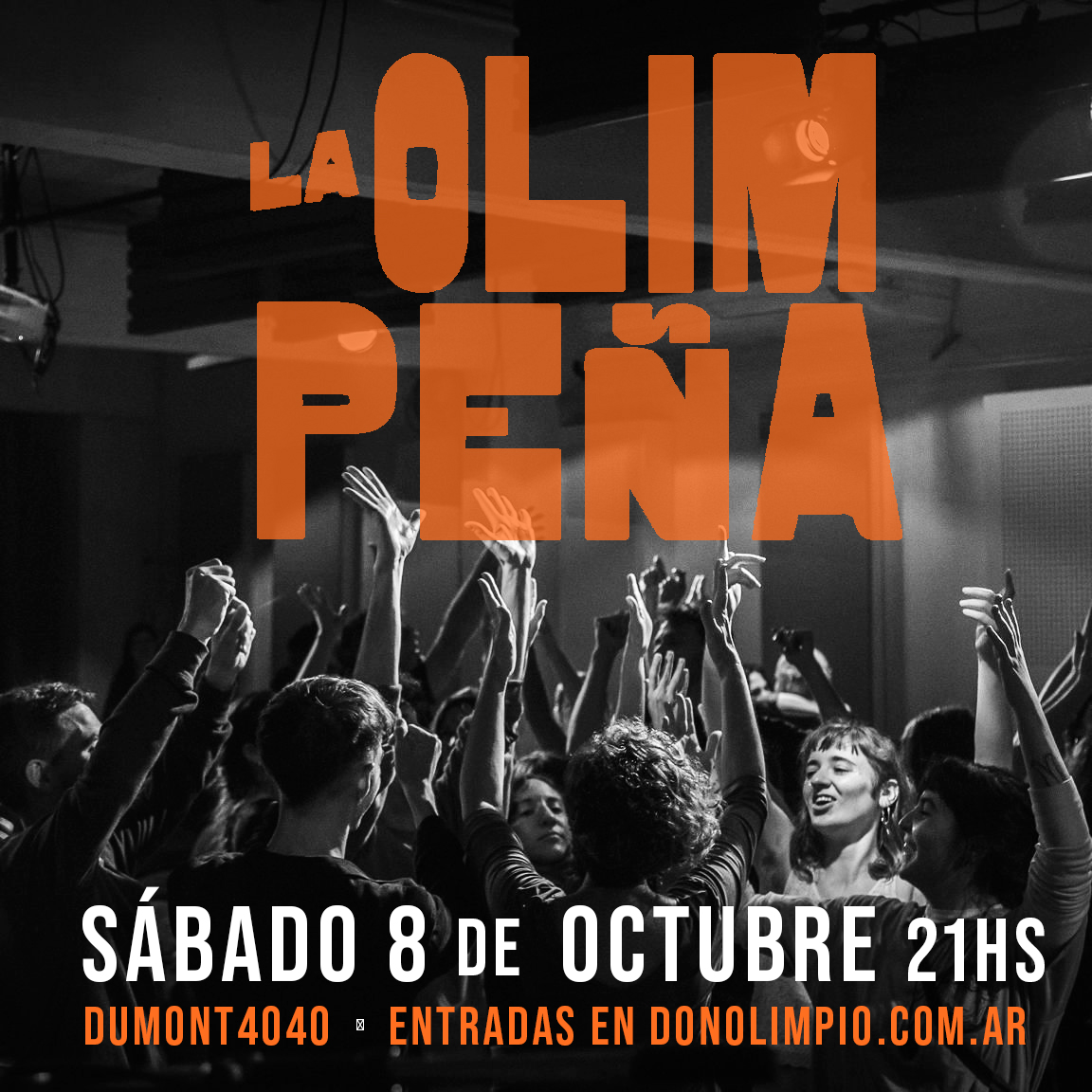 El fin de semana súper largo, vengan a olimpeñar quienes se queden en BsAs!
⚡21hs clase de danza con Flor Vijnovich 💃🏽
⚡22hs Don Olimpio en vivo 🤗
⚡Link de entradas en bio 📢
⚡Entradas anticipadas a precio amigo hasta el 4 de octubre 🗣
publico.alternativateatral.com/entradas78282-…