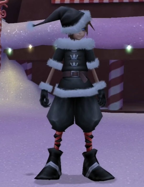 Sora (Christmas Town) - Kingdom Hearts 2 Final Mix #Sora #KH #KH2FM