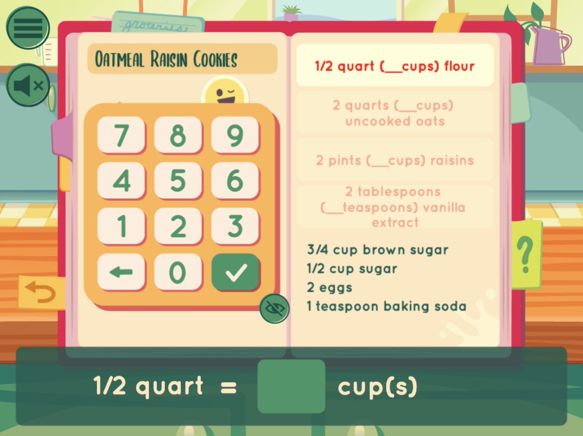 on Twitter "Can you learn about volume while baking cookies