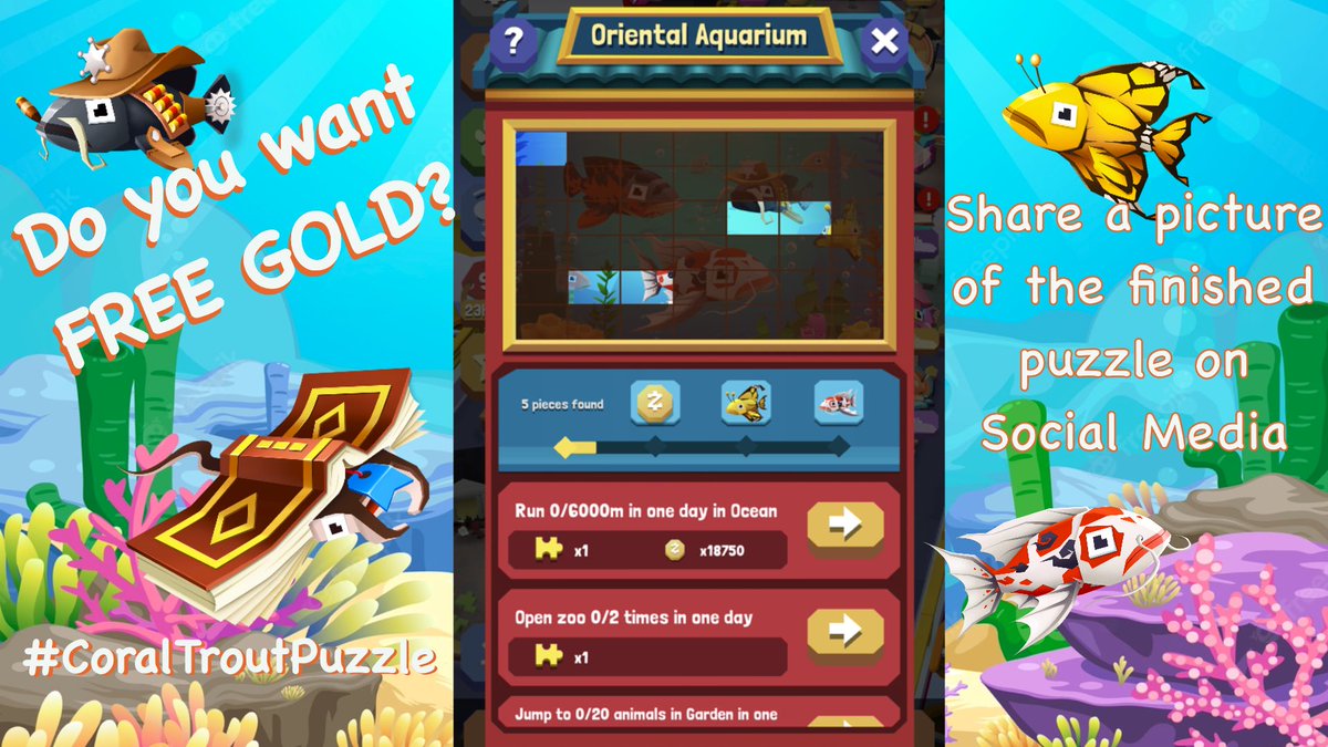 rodeo_stampede's tweet photo. DONβT FORGET!! π¨
You can get FREE GOLD for posting a picture of the finished #CoralTroutPuzzle on this Facebook post π½π½
https://t.co/CDjEZ0xuVk
#RodeoStampede #RScodes #freegold #freegoldcodes https://t.co/57WiS4JEXm