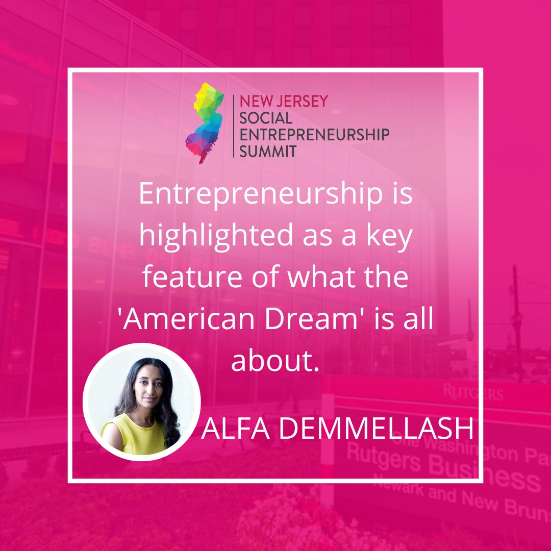 NJSocEnt's tweet image. New Jersey!! Don’t miss out on THE #socialentrepreneurship event of the Fall. (The giveaways alone are worth the trip!) Our keynote from @AlfaDemmellash/ @RisingTideOrg - networking - Lunch and community.  Register at njsesummit.eventbrite.com