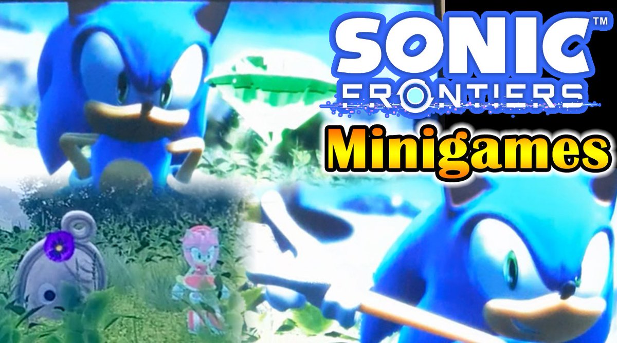 If you don't mind spoilers, here's the video of me playing the minigames that we were able to found within the 15 minute demo time limit: youtu.be/scJyuT-2GV4
#SonicFrontiers #SonicTheHedgehog #EGX2022
