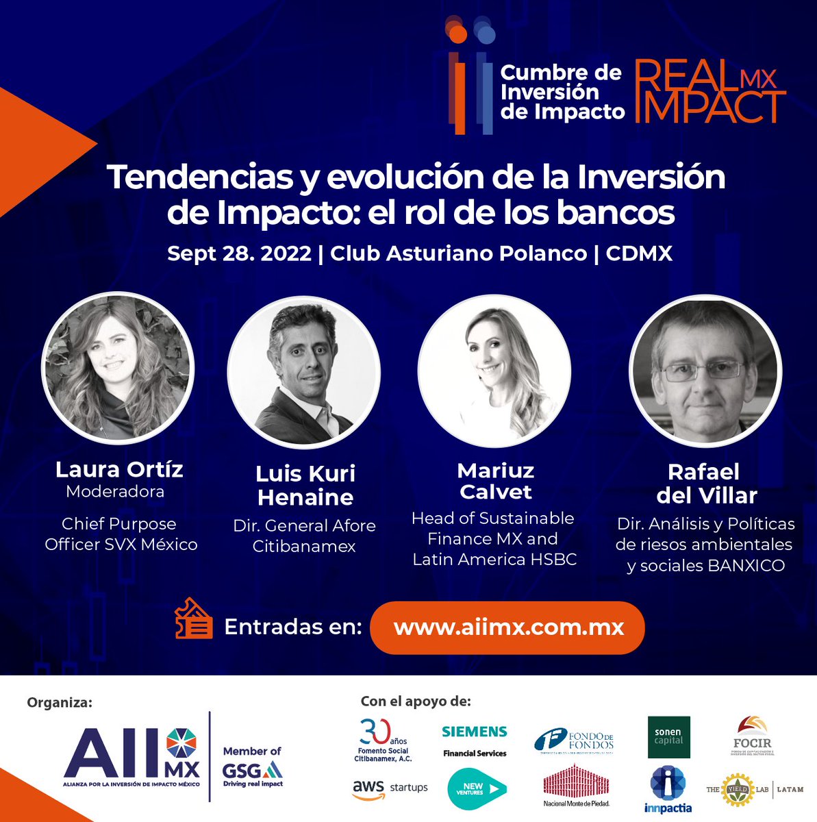 Tendencias y evolución de la #InversiónDeImpacto: El rol de los bancos. #RealImpactMX