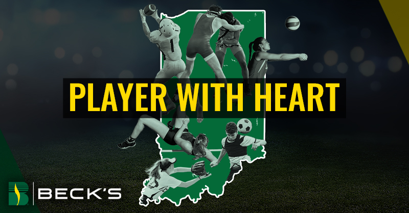 brownfield's tweet photo. @BecksHybrids congratulates this week's Player With Heart, Emma Need for her commitment and passion on the court and beyond! To learn more listen to Emma's full interview.